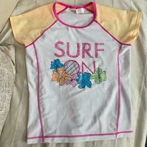 Old Navy Girl’s short sleeve rashguard